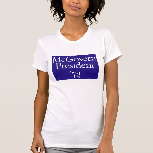 Mcgovern-1972 T-Shirt (Vorderseite)
