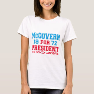McGovern Gonzo Kandidat T-Shirt