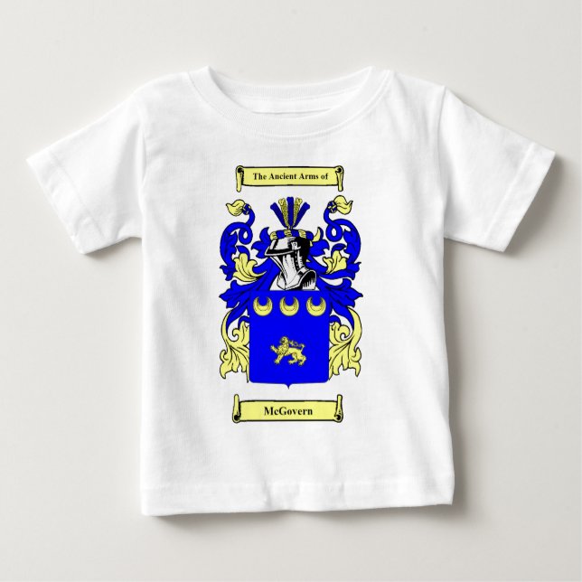 McGovern Wappen Baby T-shirt (Vorderseite)