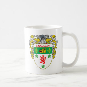 McGowan Wappen (überzogen) Tasse