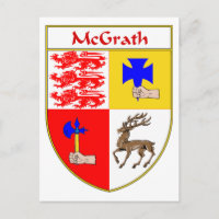 McGrath Coat of Arms/Familienwappen