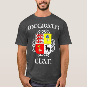 McGrath Familienwappen Irische Wiedervereinigung T-Shirt