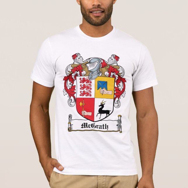 McGrath Familienwappen T-Shirt (Vorderseite)