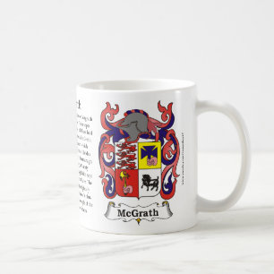 McGrath, Ursprung, Bedeutung und das Wappen Tasse