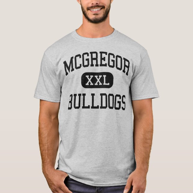 McGregor - Bulldoggen - Highschool - McGregor T-Shirt (Vorderseite)