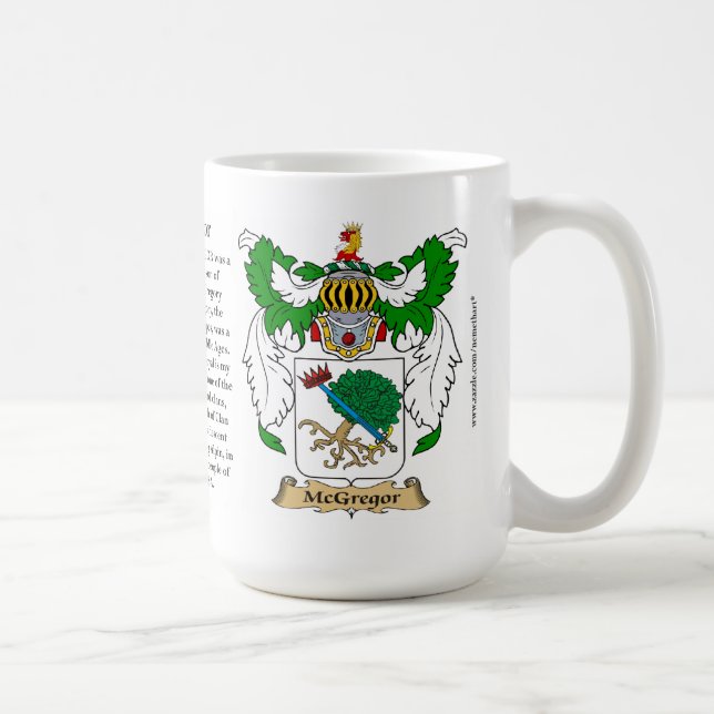 McGregor nennen, der Ursprung, die Bedeutung und Tasse (Rechts)