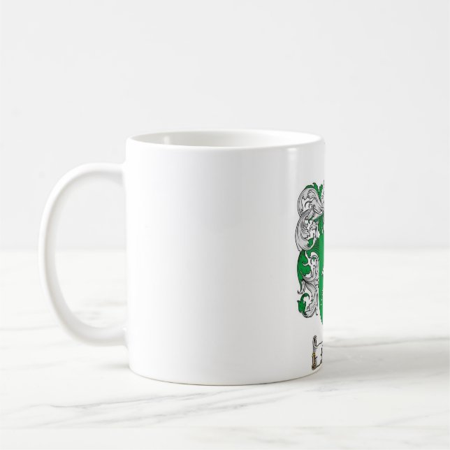 McGuire Familienwappen-Kaffee-Tasse Kaffeetasse (Links)