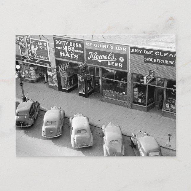 McGuire's Bar, 1940 Postkarte (Vorderseite)