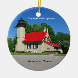 McGulpin Point Lighthouse 2019 Keramik Ornament