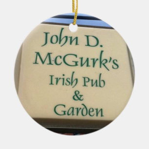 McGurk's, St. Louis, Irish Pub, Weihnachtsschmuck