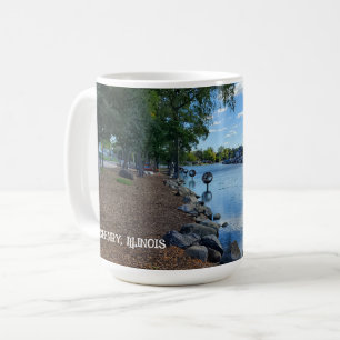McHenry, Illinois   Fox River Walkway Kaffeetasse
