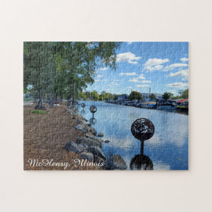 McHenry, Illinois   Fox River Walkway Puzzle