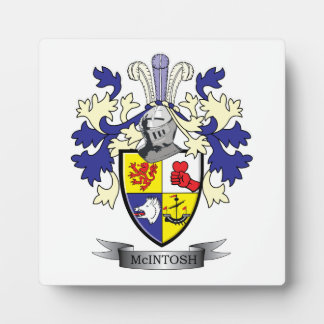 McIntosh Family Crest Coat of Arms Fotoplatte