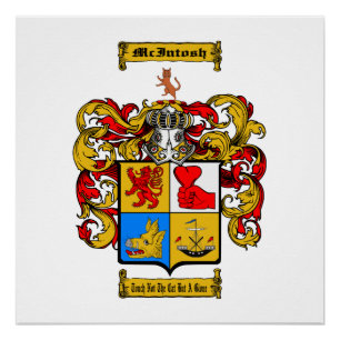 McIntosh (Schottisch) Poster