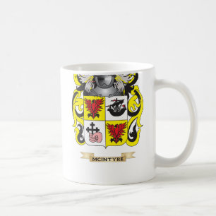 McIntyre Wappen (Familienwappen) Kaffeetasse