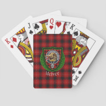 McIver schottischer Clan Tartan und Wappen