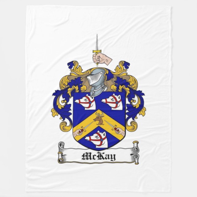 McKay Familienwappen, Wappen Fleecedecke (Vorderseite)