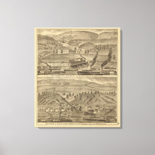 McKeesport Allegheny Landkreis, Pennsylvania Leinwanddruck