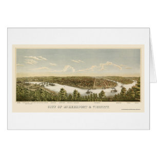 McKeesport, panoramische Karte PAs - 1894