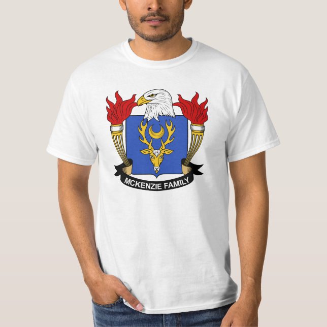 McKenzie Familienwappen T-Shirt (Vorderseite)