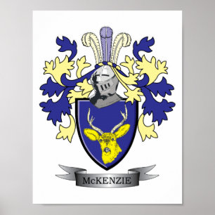 McKenzie-Familienwappen-Wappen Poster