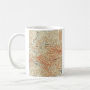 McKenzie und Elchteiche, McKenzie-Bergdetails Kaffeetasse