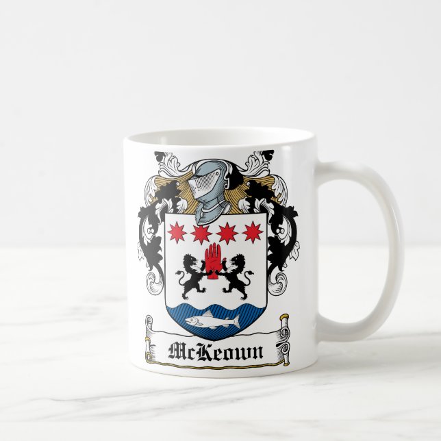 McKeown Familienwappen Kaffeetasse (Rechts)