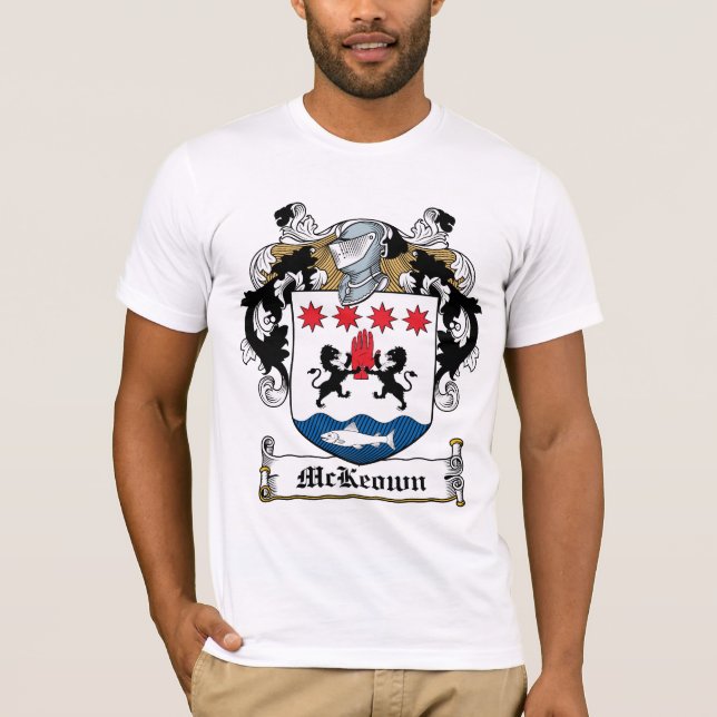McKeown Familienwappen T-Shirt (Vorderseite)