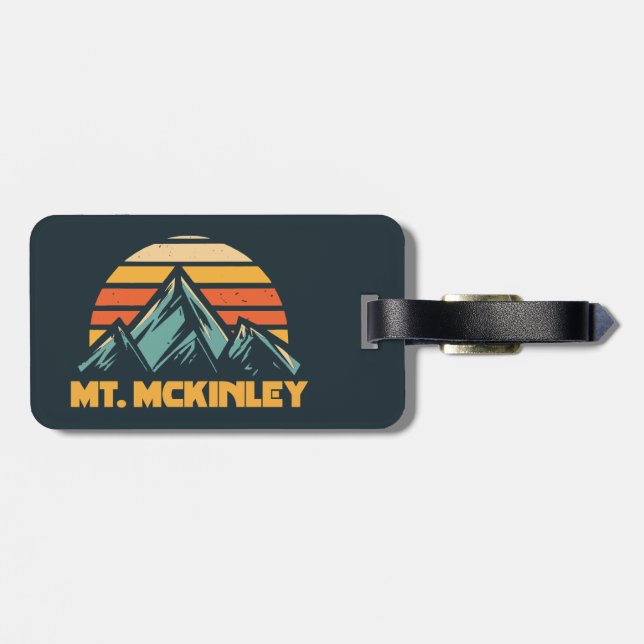 McKinley Alaska Retro Turquoise Gepäckanhänger (Rückseite horizontal)