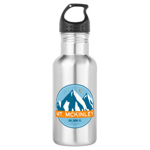 McKinley Alaska Stars Moon Edelstahlflasche
