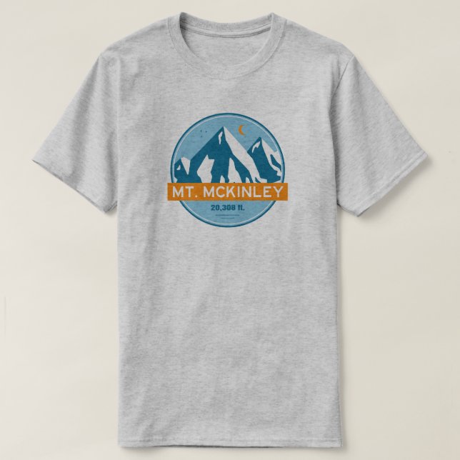 McKinley Alaska Stars Moon T-Shirt (Design vorne)