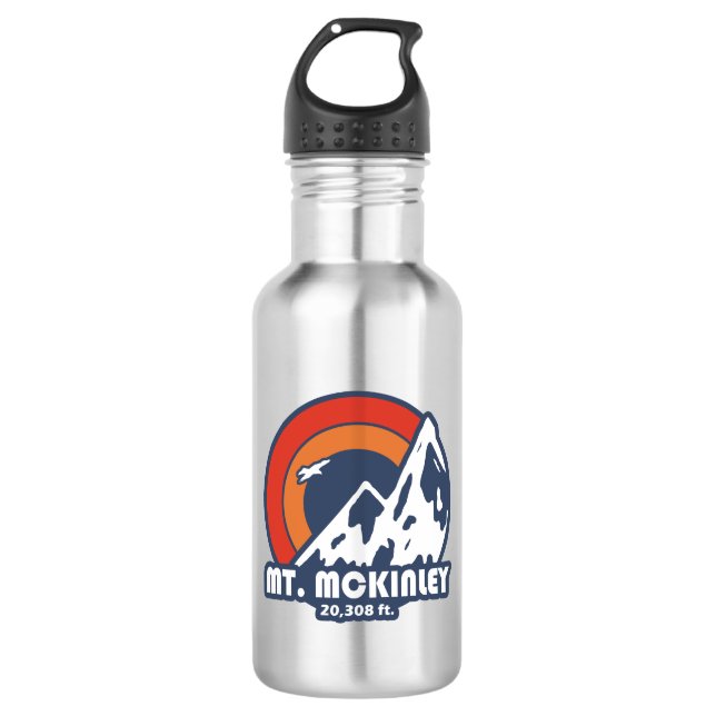 McKinley Alaska Sun Eagle Edelstahlflasche (Vorderseite)