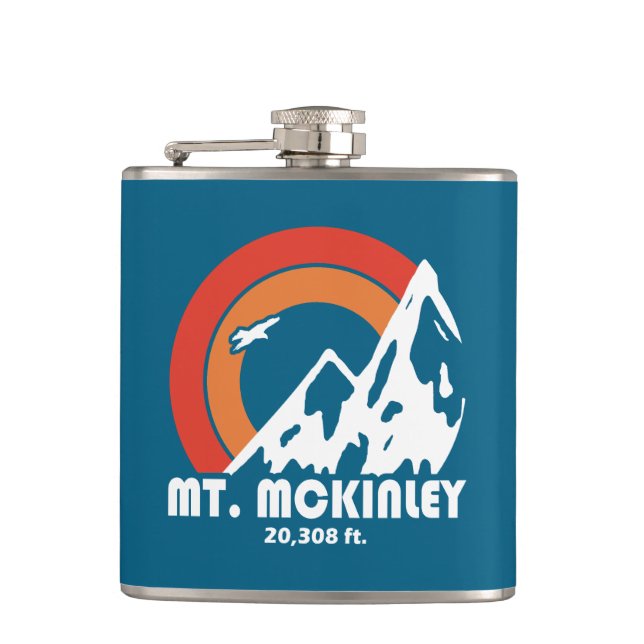 McKinley Alaska Sun Eagle Flachmann (Vorderseite)