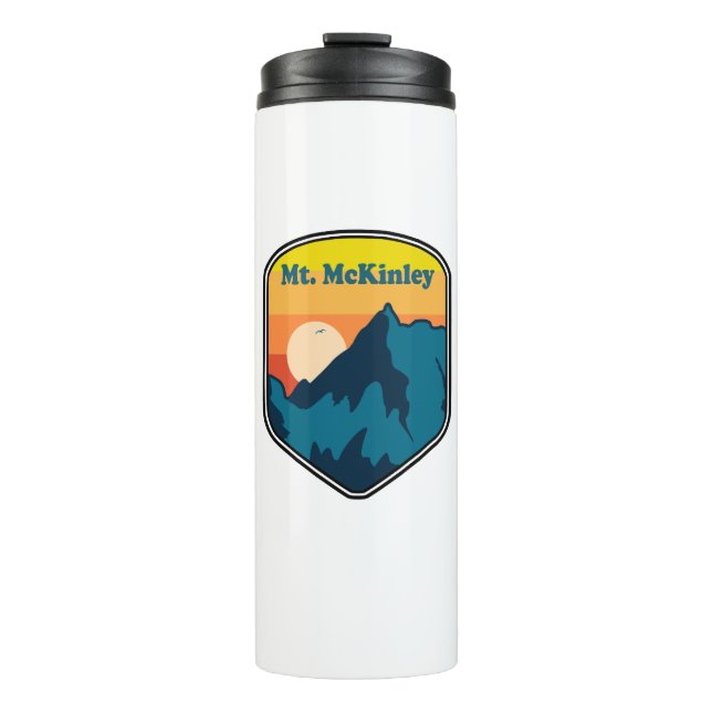McKinley Alaska Sunrise Thermosbecher (Vorderseite)