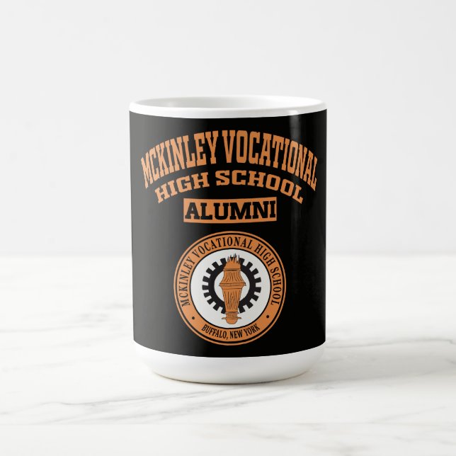 McKinley Berufliche Oberschule NY Alumni-Tasse Kaffeetasse (Mittel)