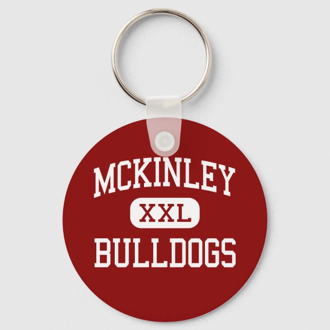 McKinley - Bulldogs - High School - Canton Ohio Schlüsselanhänger (Vorderseite)