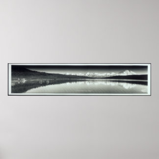 McKinley Park & Alaska Range Yard Long Foto Poster