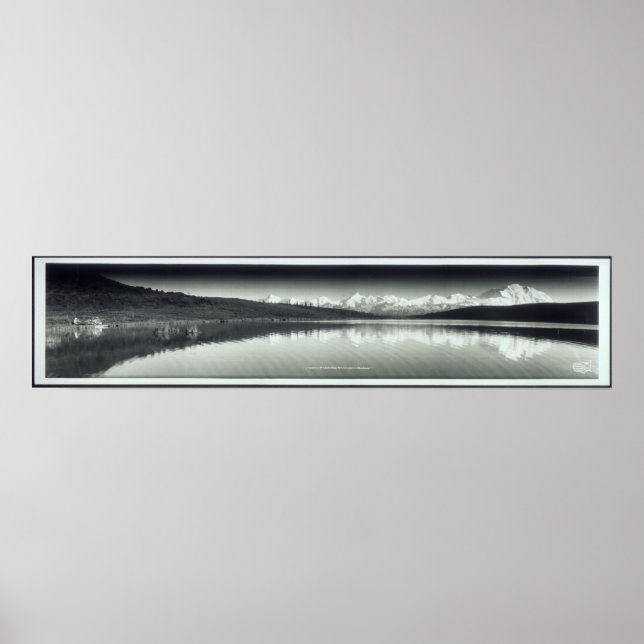 McKinley Park & Alaska Range Yard Long Foto Poster (Vorne)