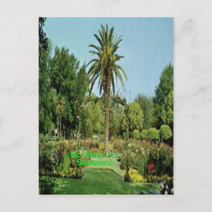 McKinley Park Sacramento post card Postkarte