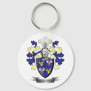 McKinney Familienwappen-Wappen Schlüsselanhänger