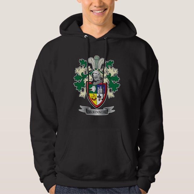 McKinnon Familienwappen-Wappen Hoodie (Vorderseite)