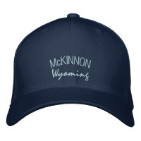 McKinnon Wyoming bestickter Hut