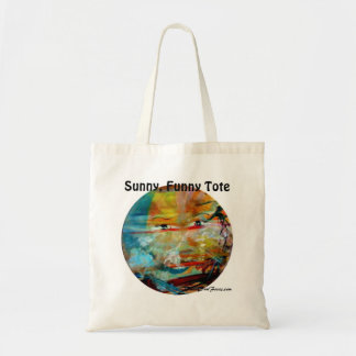 MClairArt, FunnySunFaces Geschenk-Produkte Tragetasche