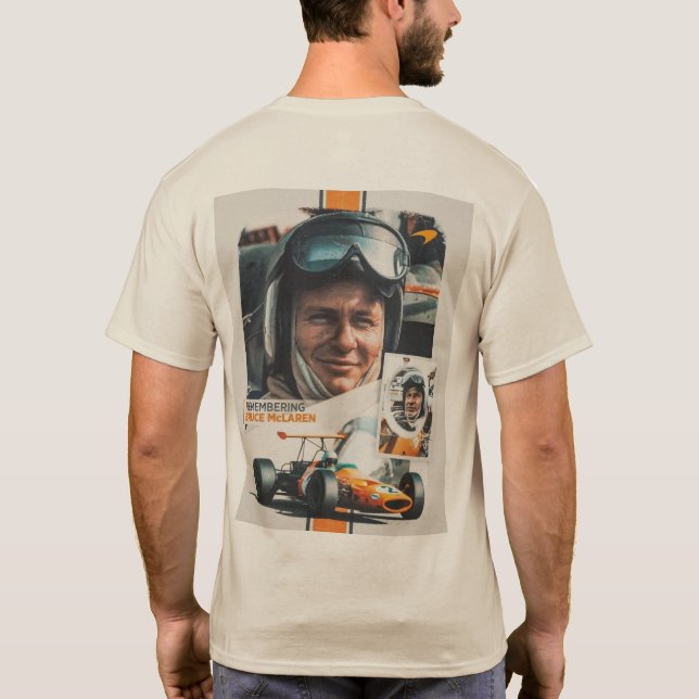 McLaren MCL38 FORMULA 1 TEAM - T-Shirt (Rückseite)
