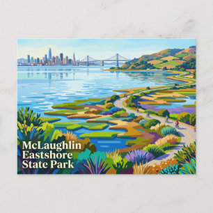 McLaughlin Eastshore State Park Kalifornien Postkarte