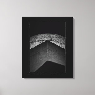 McLaughlin-Planetarium Nr. 1 mit Rand Leinwanddruck