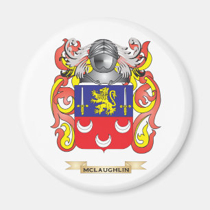 McLaughlin Wappen (Familienwappen) Magnet