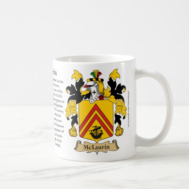 McLaurin, der Ursprung, die Bedeutung und das Tasse (Rechts)