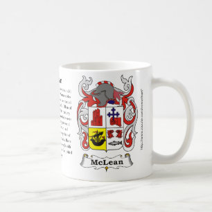 McLean, der Ursprung, Bedeutung und das Wappen Tasse