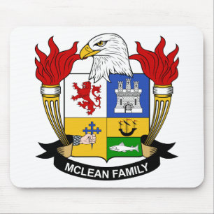 McLean Familienwappen Mousepad